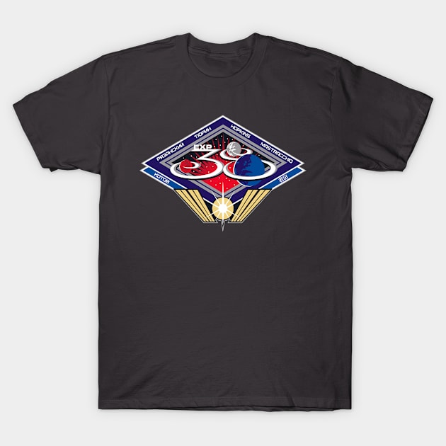 Expedition 38 Crew Patch T-Shirt by Spacestuffplus